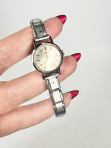 Vintage 1970s Silver Tone Tissot Watch