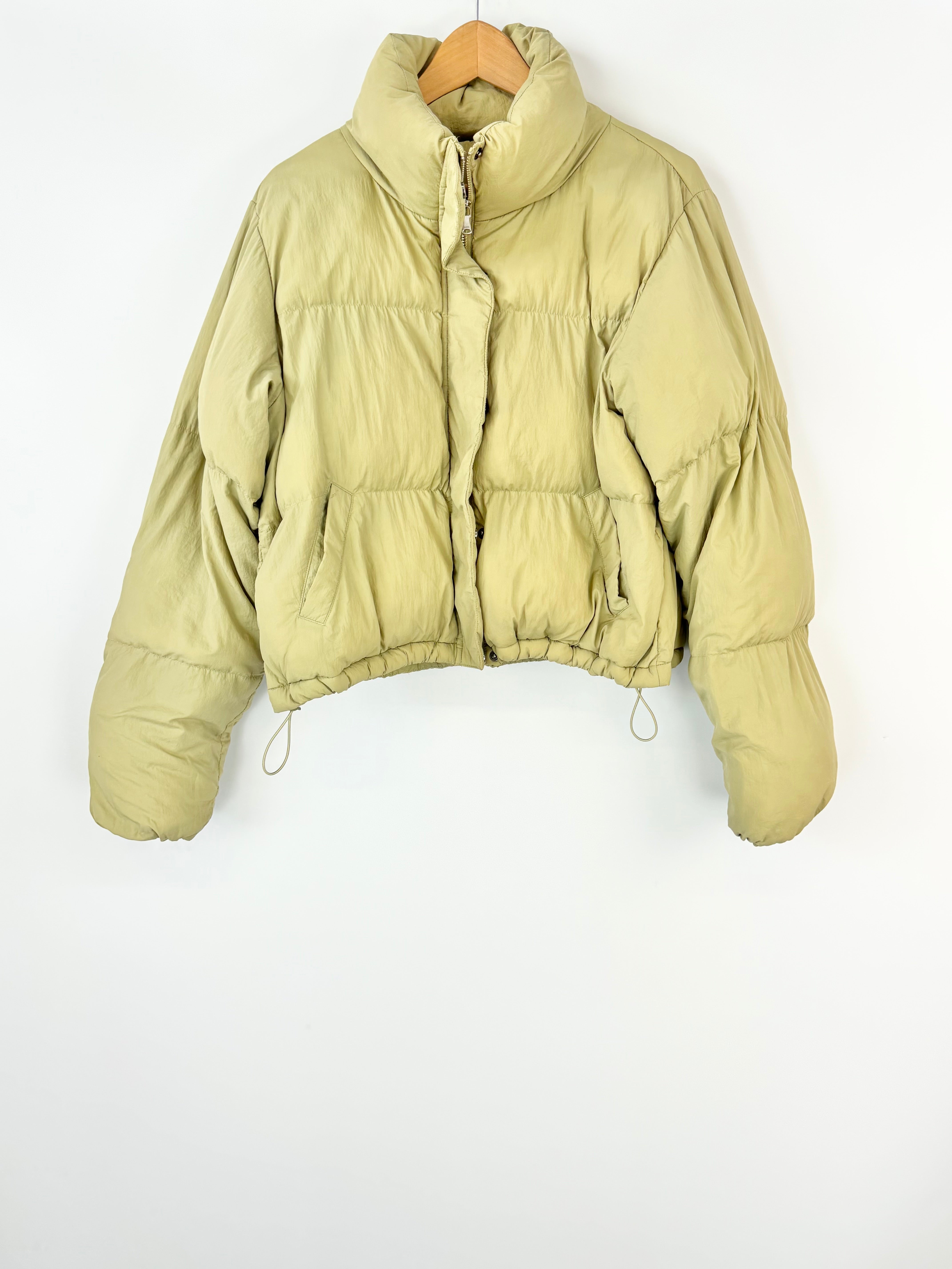 Nudelucy Topher Puffer Jacket in Matcha Green - AU12