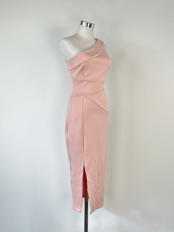 Mossman Rose Pink Off-Shoulder Bodycon Dress - AU8