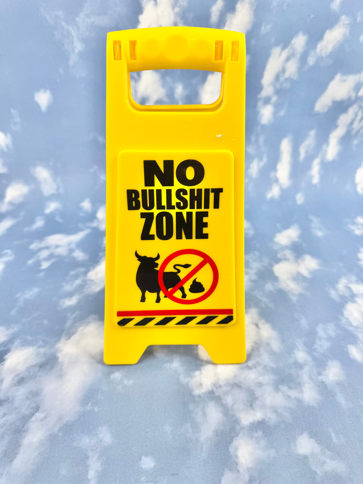 Miniature No Bull Sh*t Sign