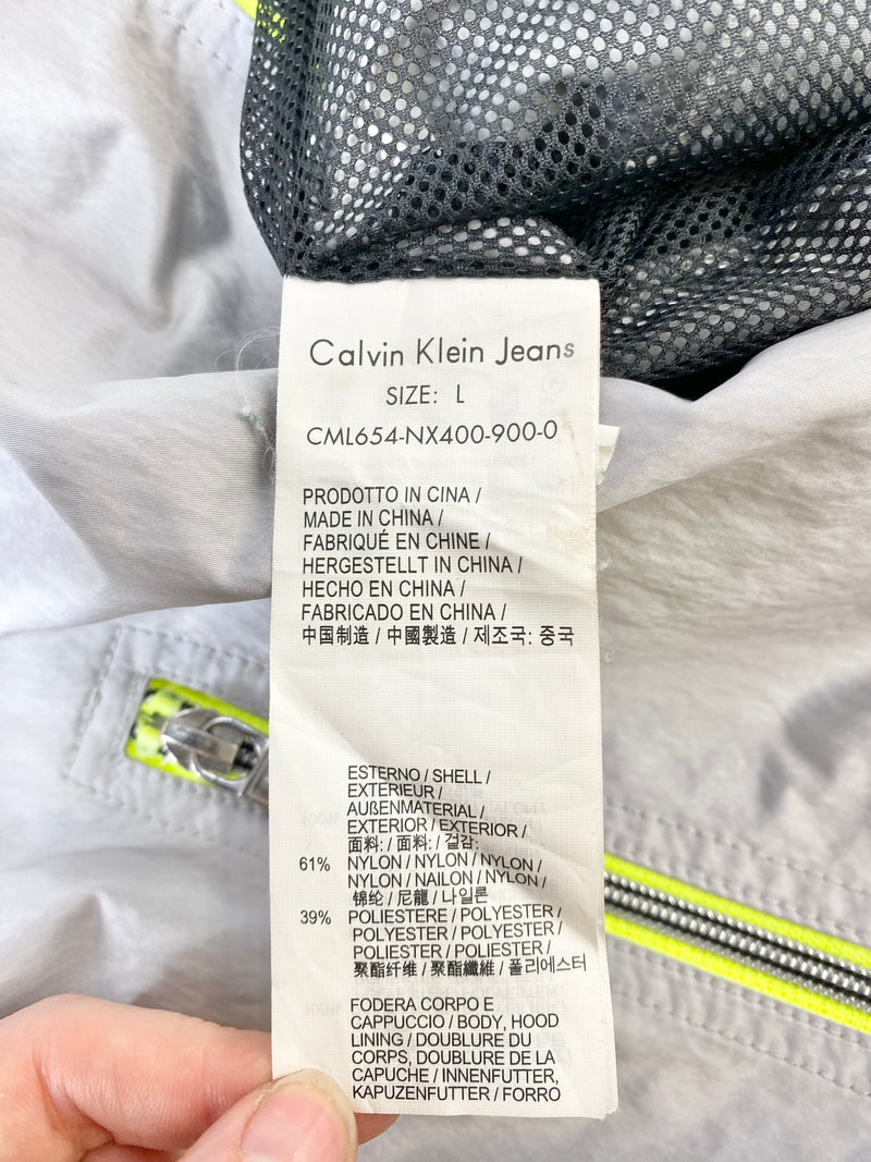 Calvin Klein Jeans Silver Sport Jacket - AU12