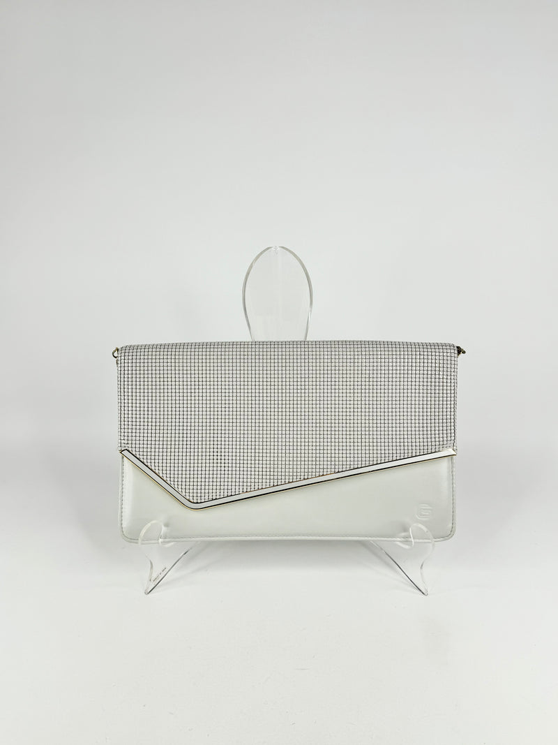 Vintage Glomesh Grey Shoulder Bag