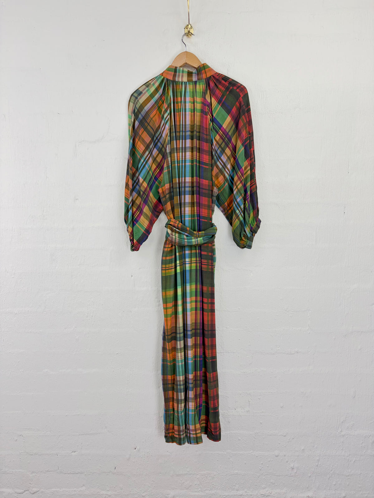 Zoe Kratzmann 'Capture Kaleidoscope Check' Maxi Dress - AU12