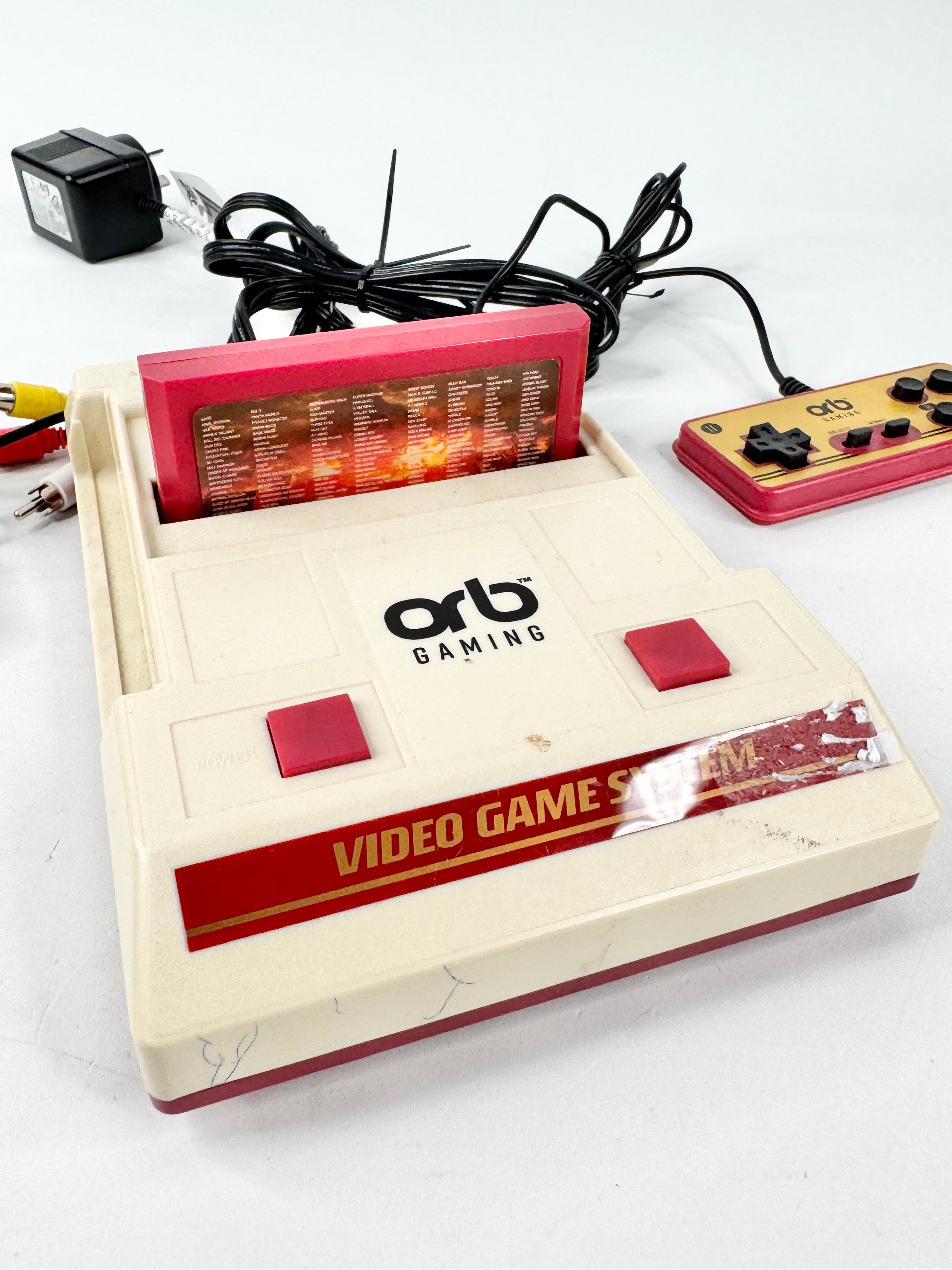 Vintage 80s Orb Gaming System Set