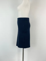 Reiss Black Wool-Blend 'Mallie' Pencil Skirt - AU8