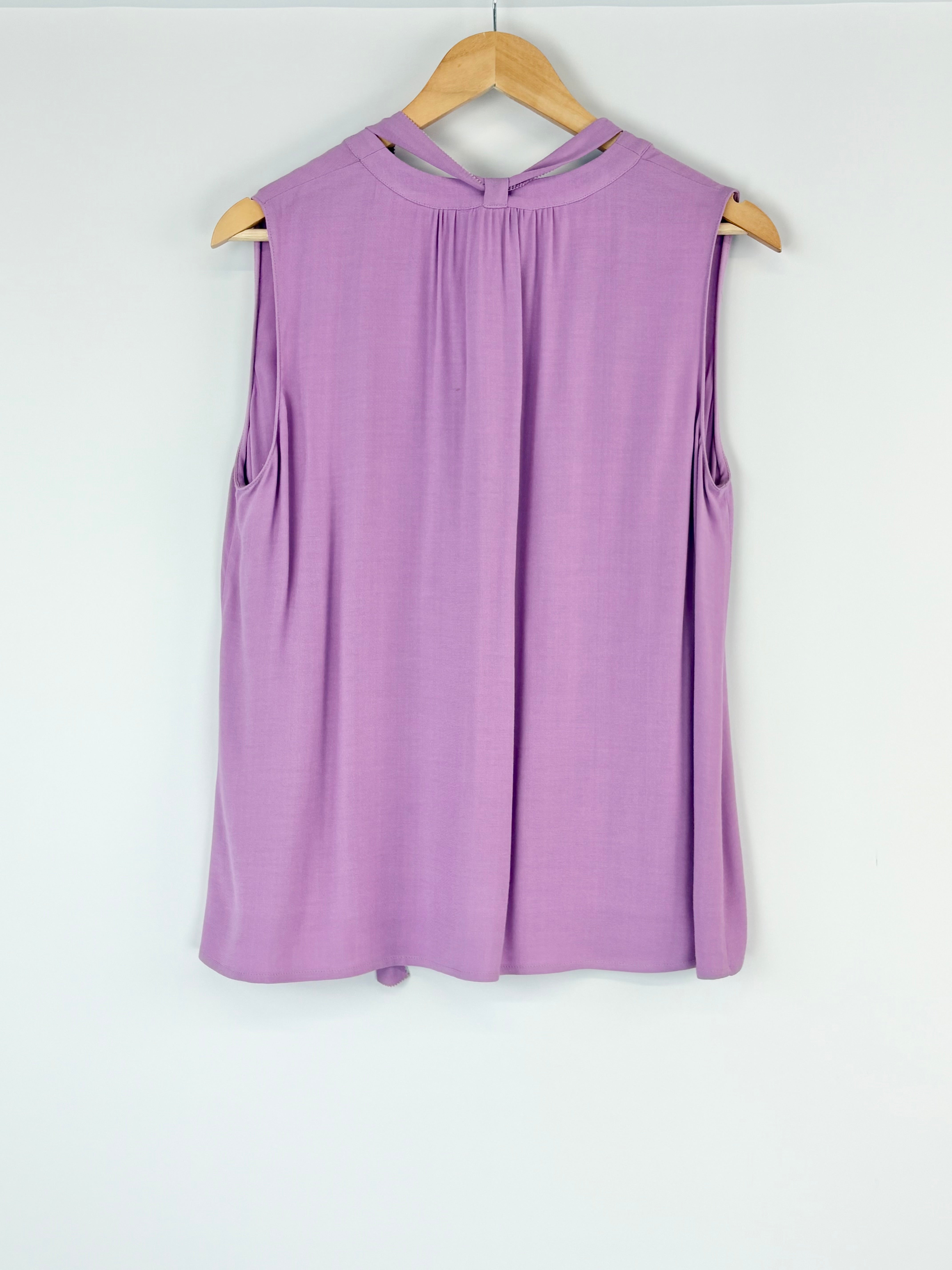 Veronika Maine Violet Sleeveless Tunic - AU10
