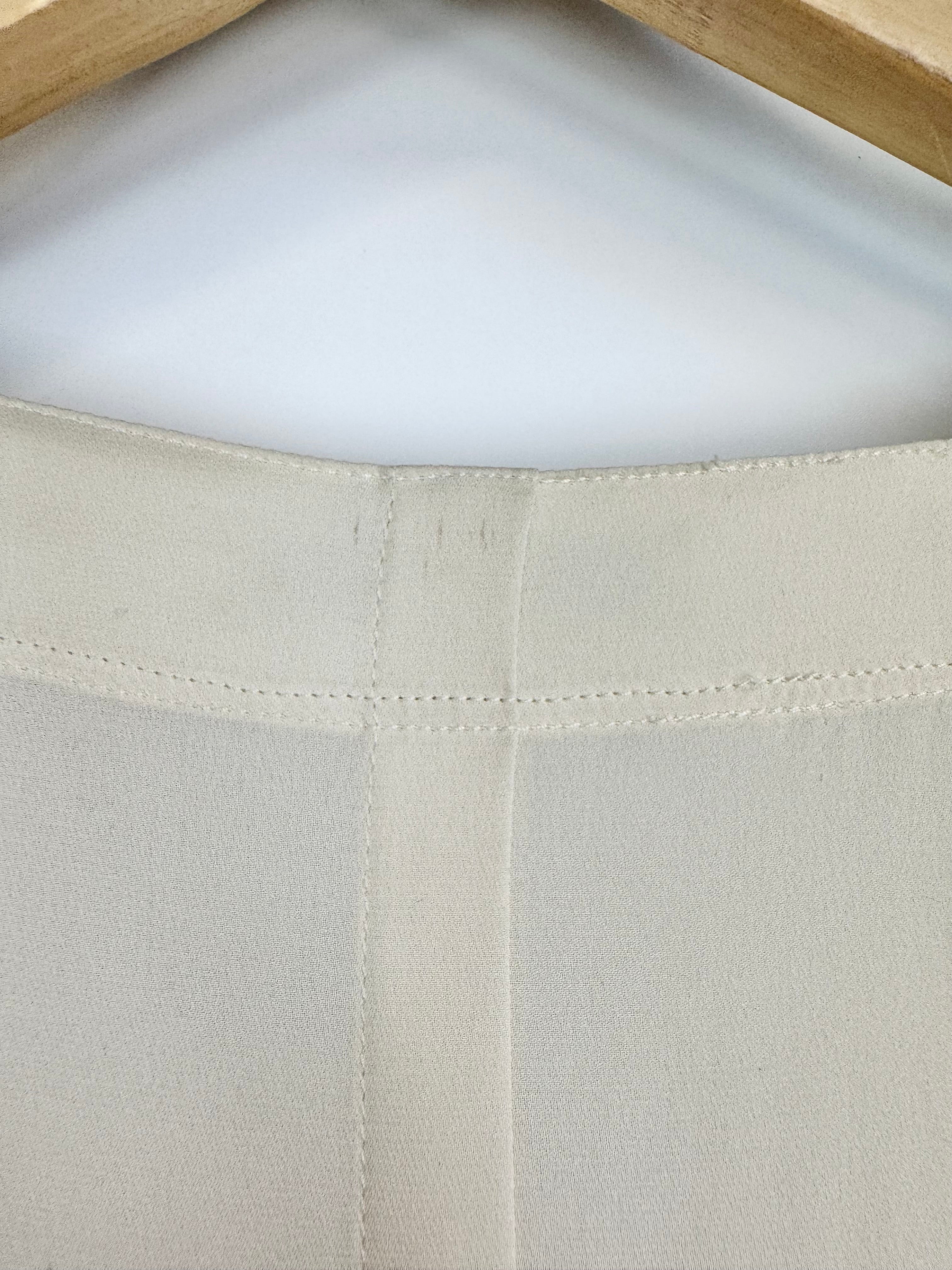 Helmut Lang Silk Tunic Top - M