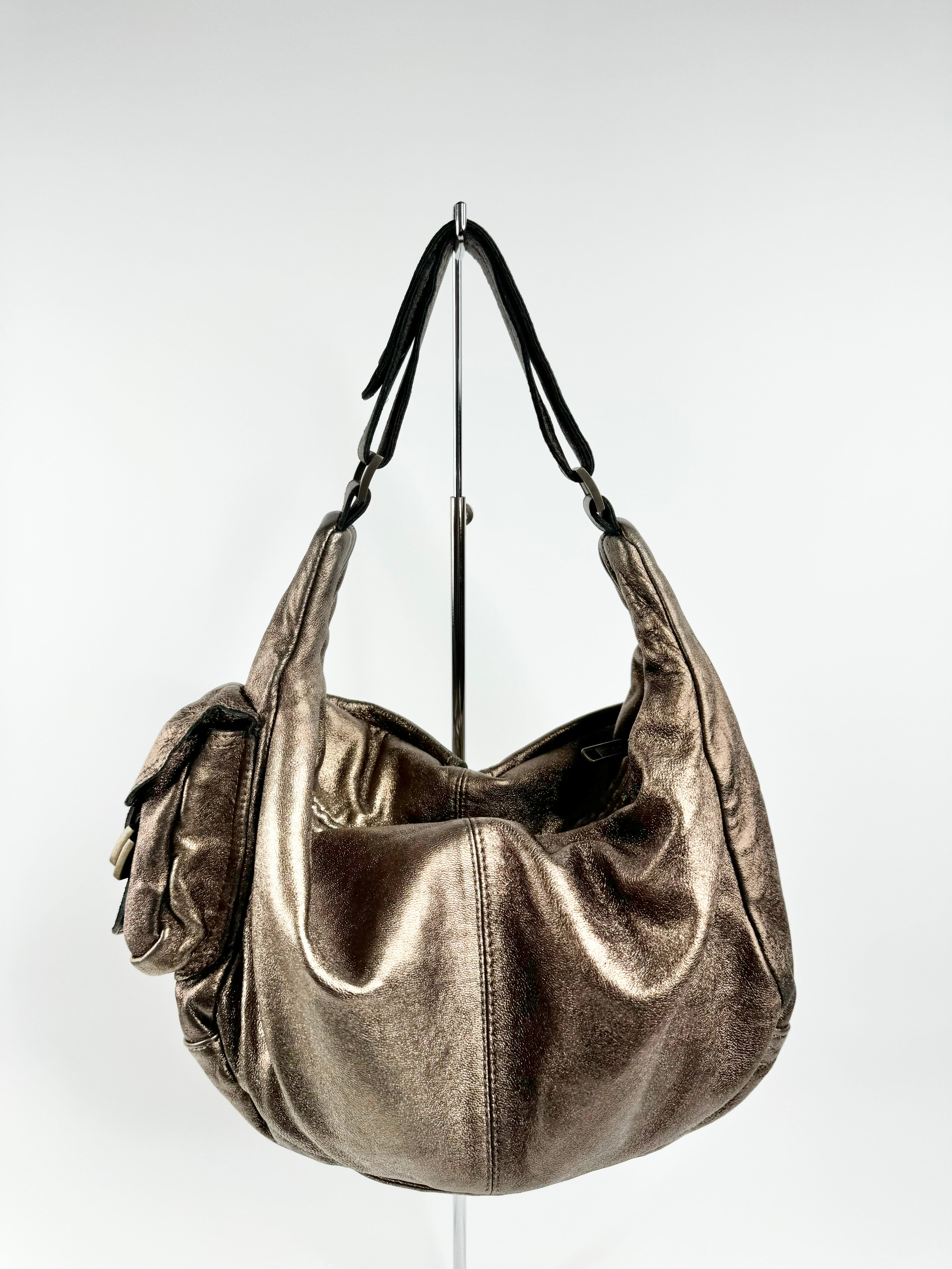 Mimco Metallic Bronze Baguette