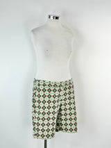 Boden Green Pink & Blue Patterned Shorts - AU18