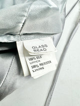 Eileen Kirby Grey Silk Cocktail Dress - AU10