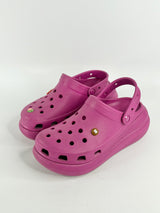Crocs Magenta Platform Clogs - 10