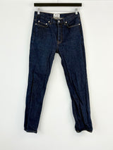 Acne Studios Dark Blue 'Van RW' Slim-Fit Jeans - W28