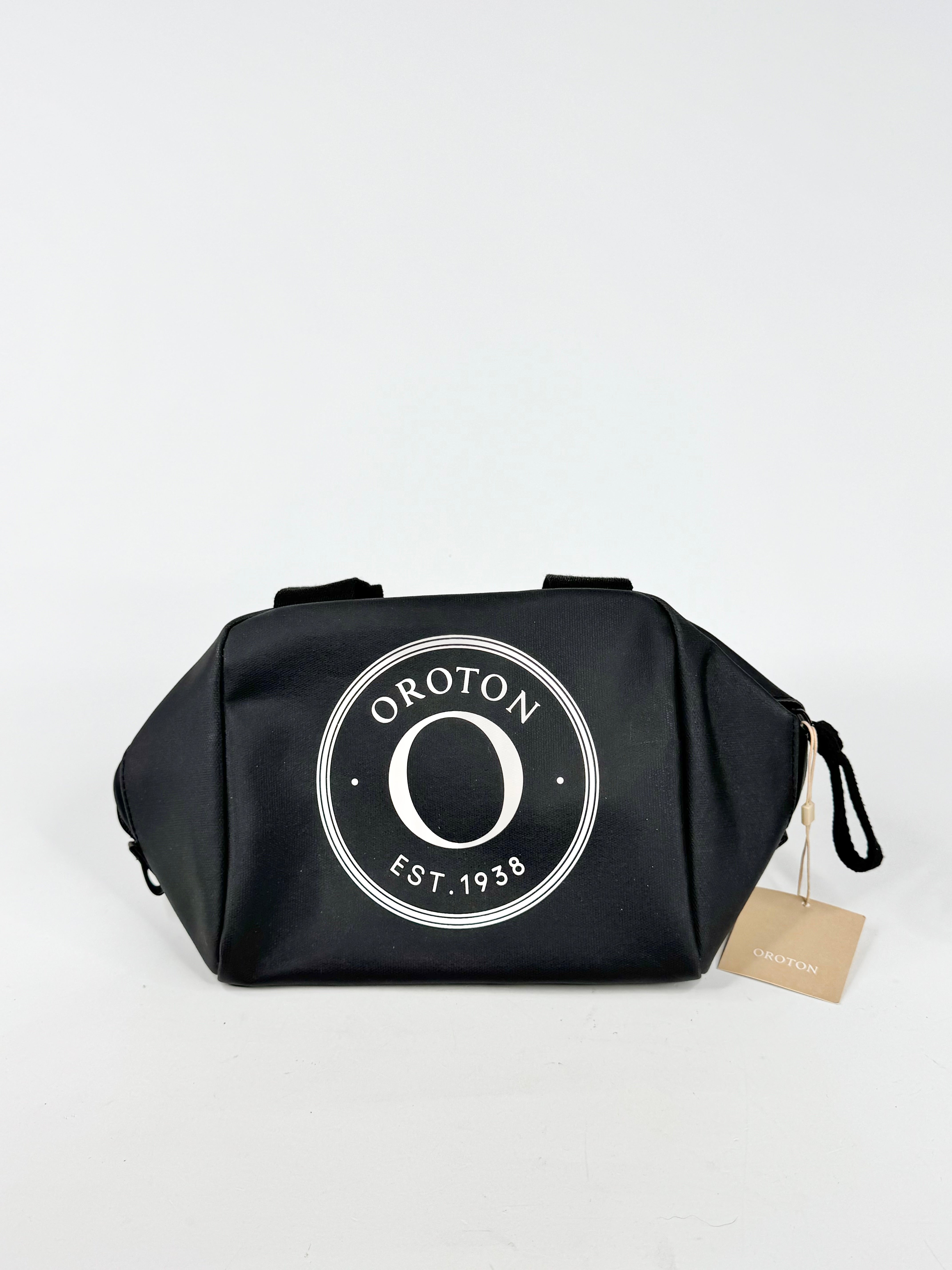 Oroton Black 'Kaia' Lunch Bag NWT
