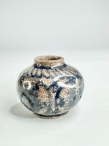 Antique Blue Cracked Glaze Jarlet