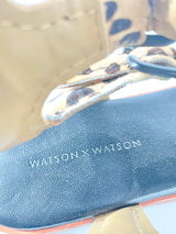 Watson x Watson Animal Print Leather Sandals - EU39