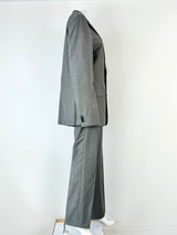 Hugo Boss Grey Wool & Mohair Blend Suit - 40