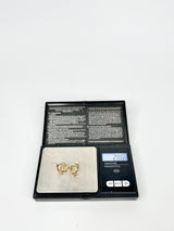 9ct Gold Twist Stud Earrings