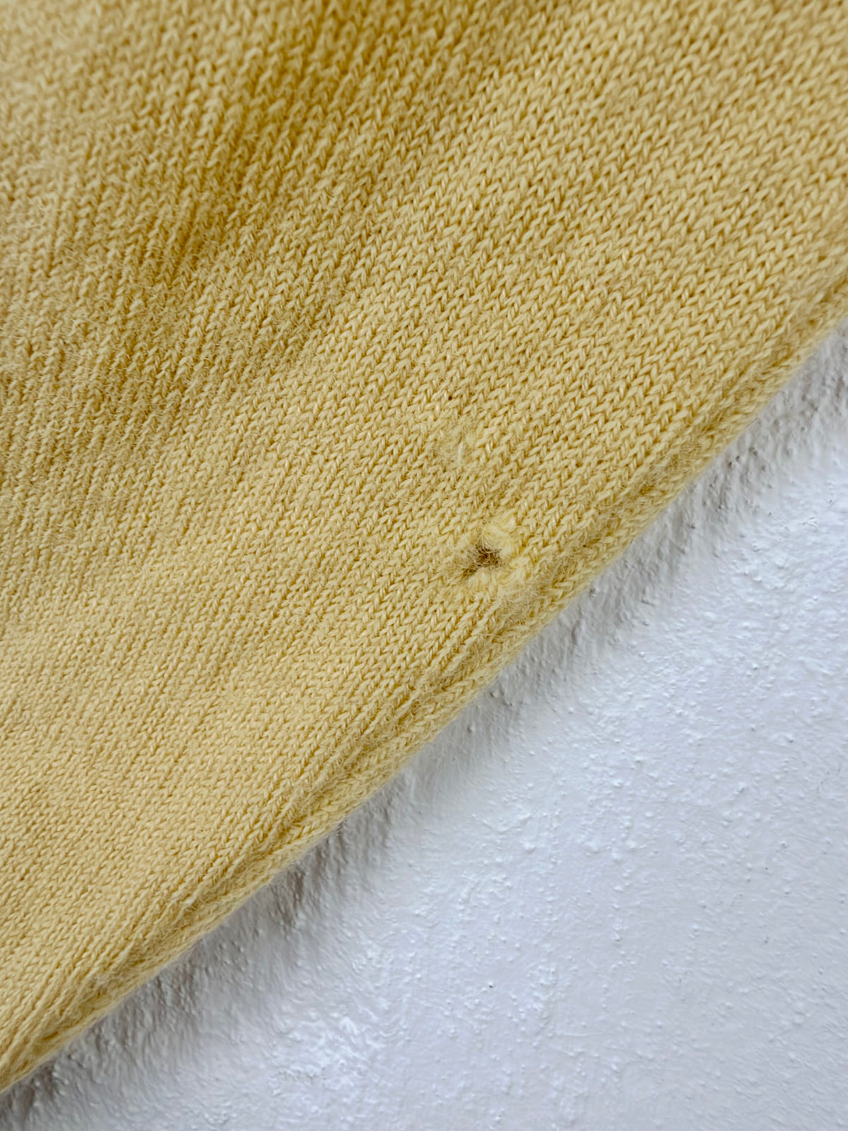 Gransasso Butter Yellow Wool Jumper - M