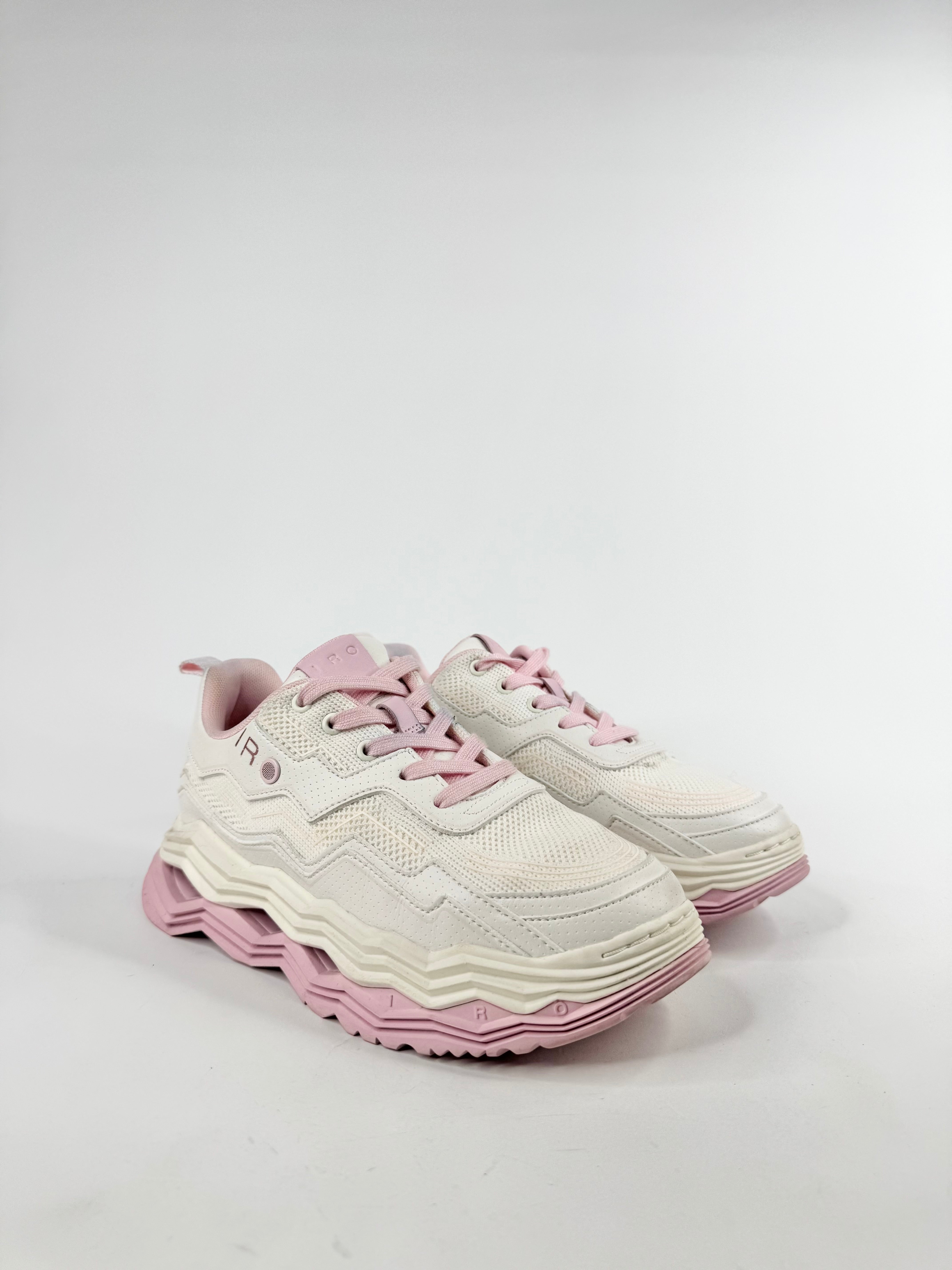 IRO Pink & White 'Wave' Sneakers - EU37