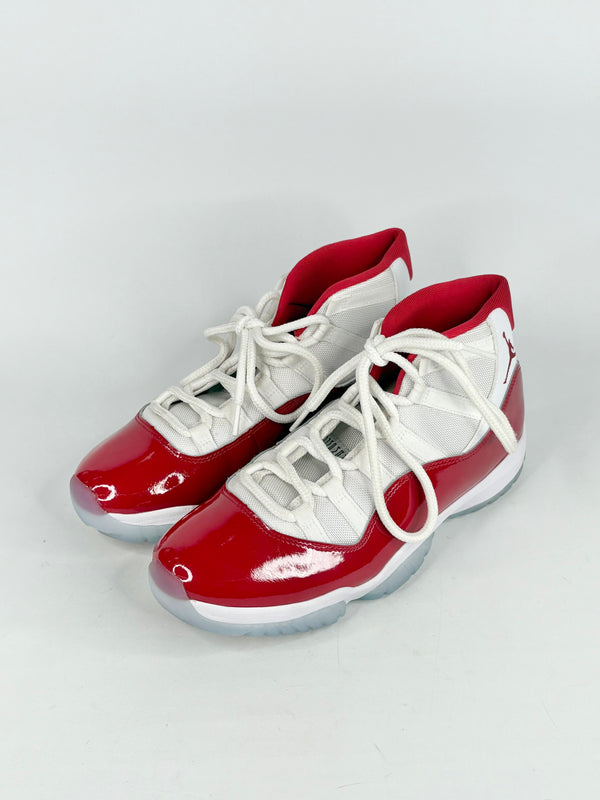 Jordan 11 Retro Varsity Red & White High-Top Sneakers - EU43