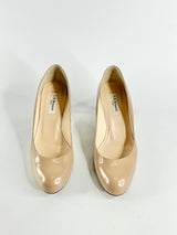 L.K. Bennet Smooth Beige Pumps - EU37.5