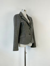 Max&Co Classics Grey Wool-Blend Blazer - AU10