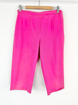 Valentino Jeans Flamingo Pink Capris - AU12/14