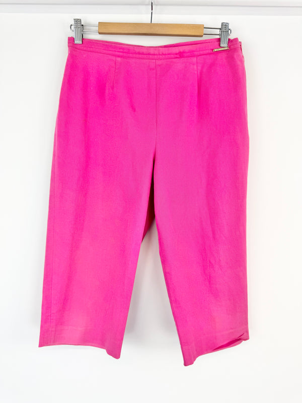 Valentino Jeans Flamingo Pink Capris - AU12/14