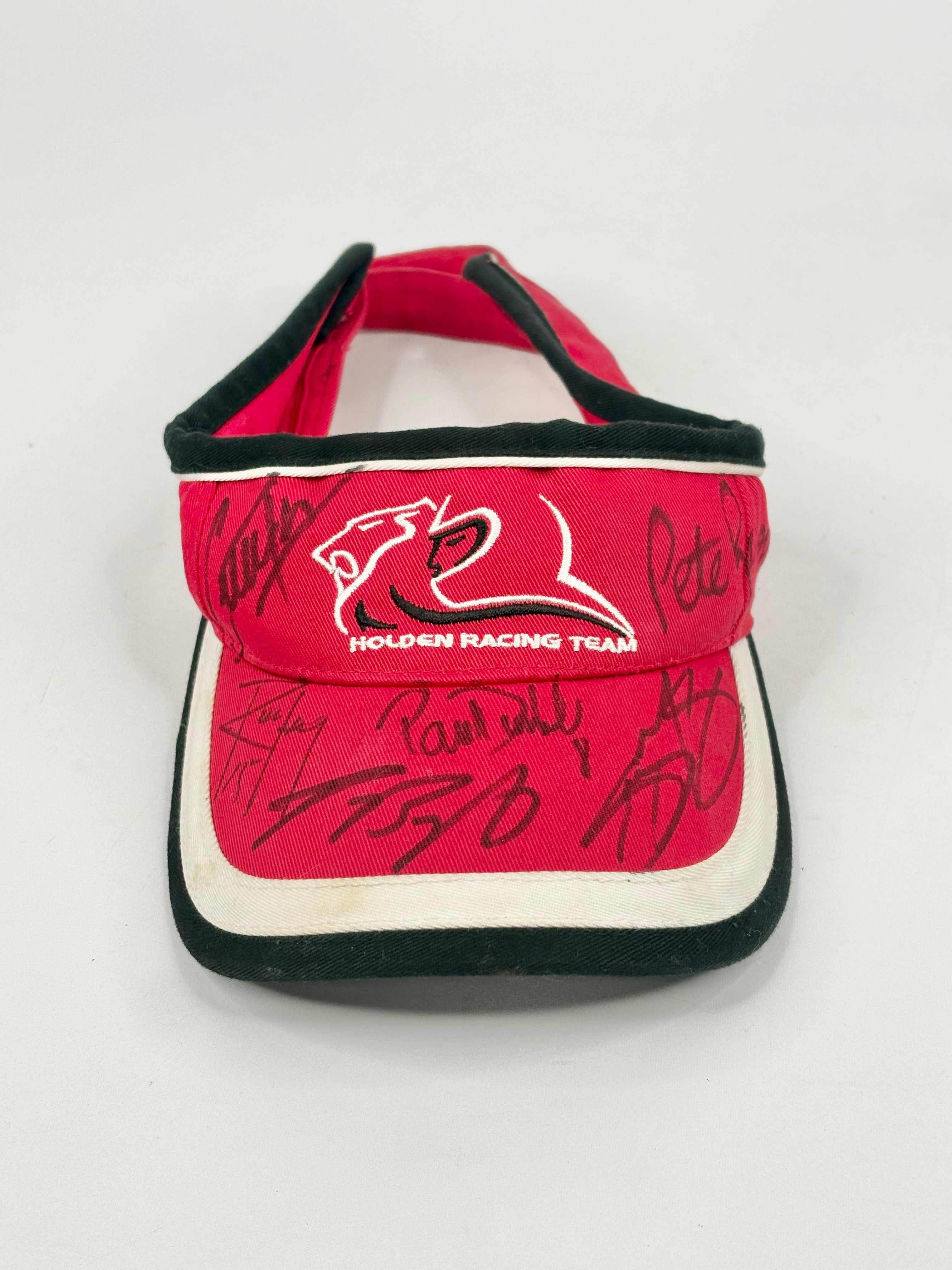 Peter Brock Signed HRT Sun Visor