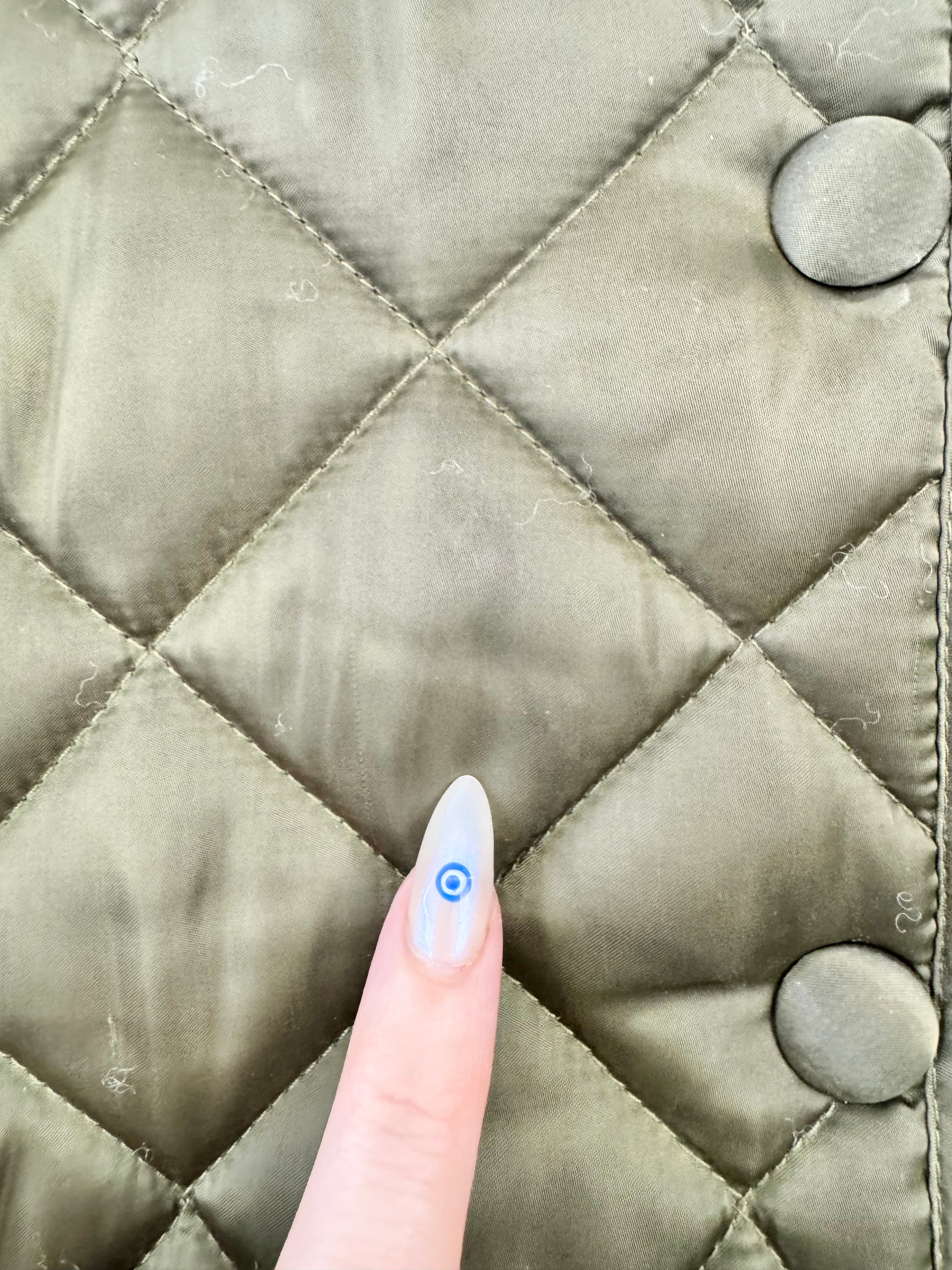 Anine Bing Green Puffer Jacket - AU6/8