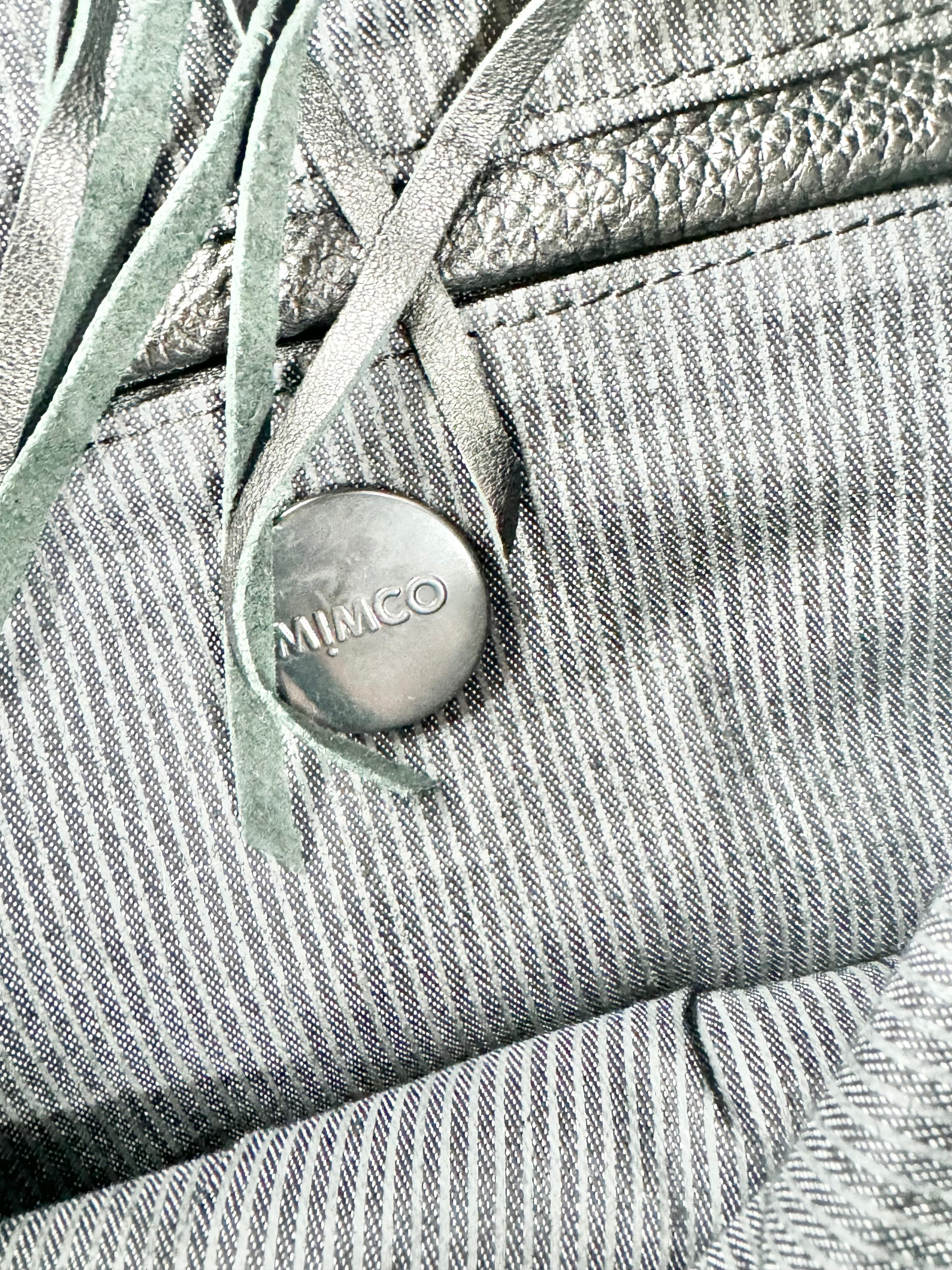 Mimco Large Black Cross Body Bag