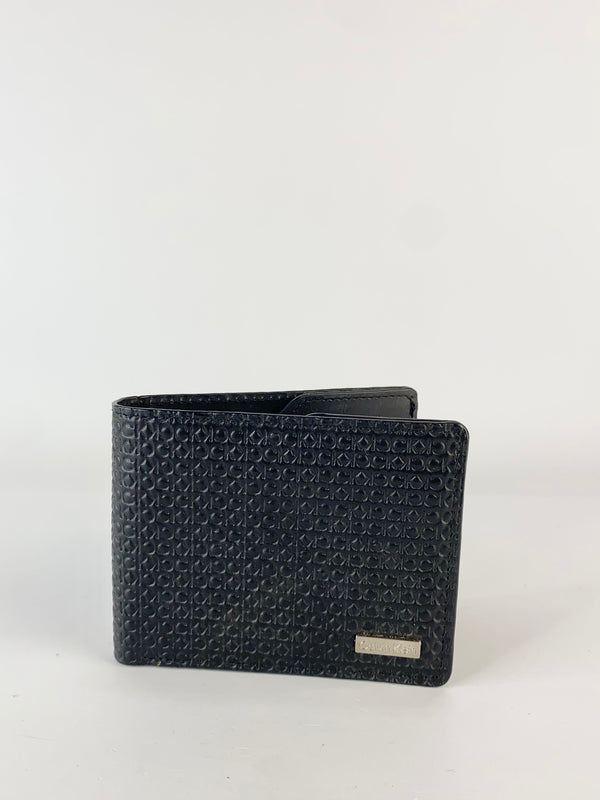 Calvin Klein Black Embossed Wallet