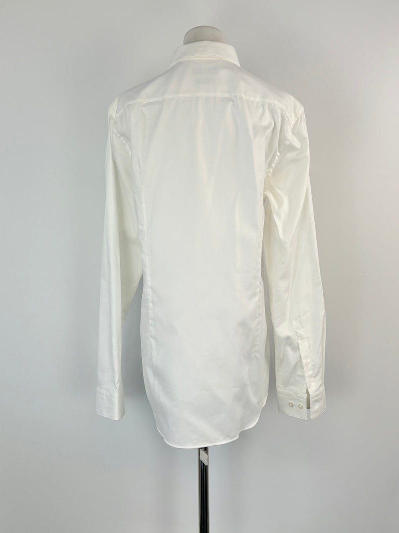Boss Hugo Boss White Slim-Fit Shirt - 40