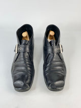 Prada Black Leather Boots - 10.5