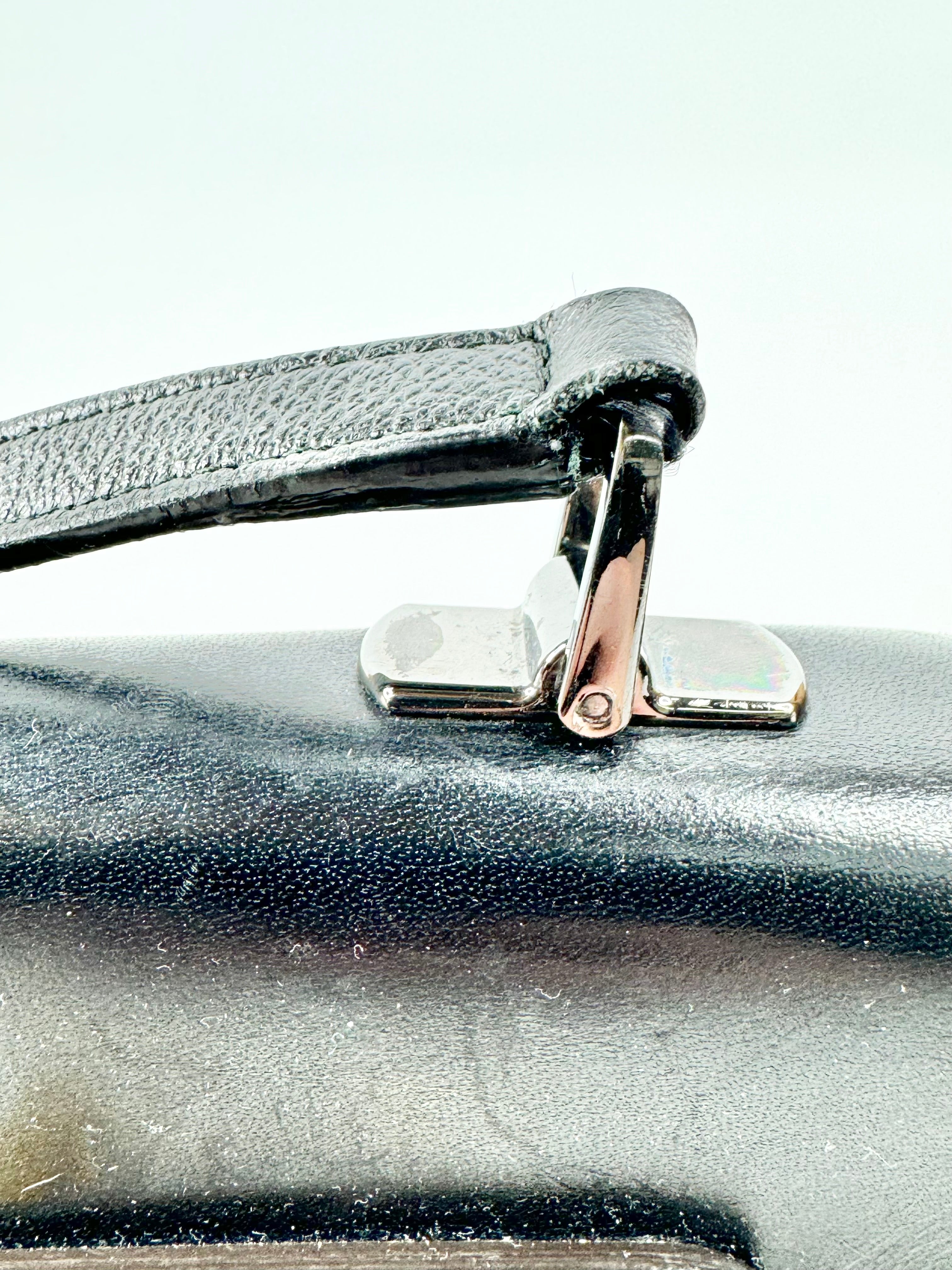 Furla Black & Cream Mini Cross Body Bag