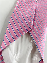 Brooks Brothers Striped Pink Silk Tie