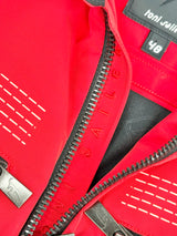 Toni Sailer Red & White Padded Ski Jacket - M