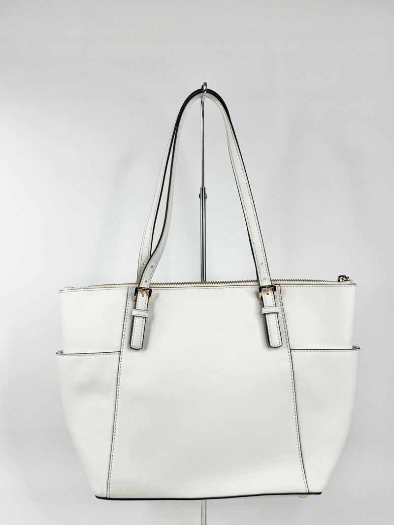Michael by Michael Kors White Tote Bag