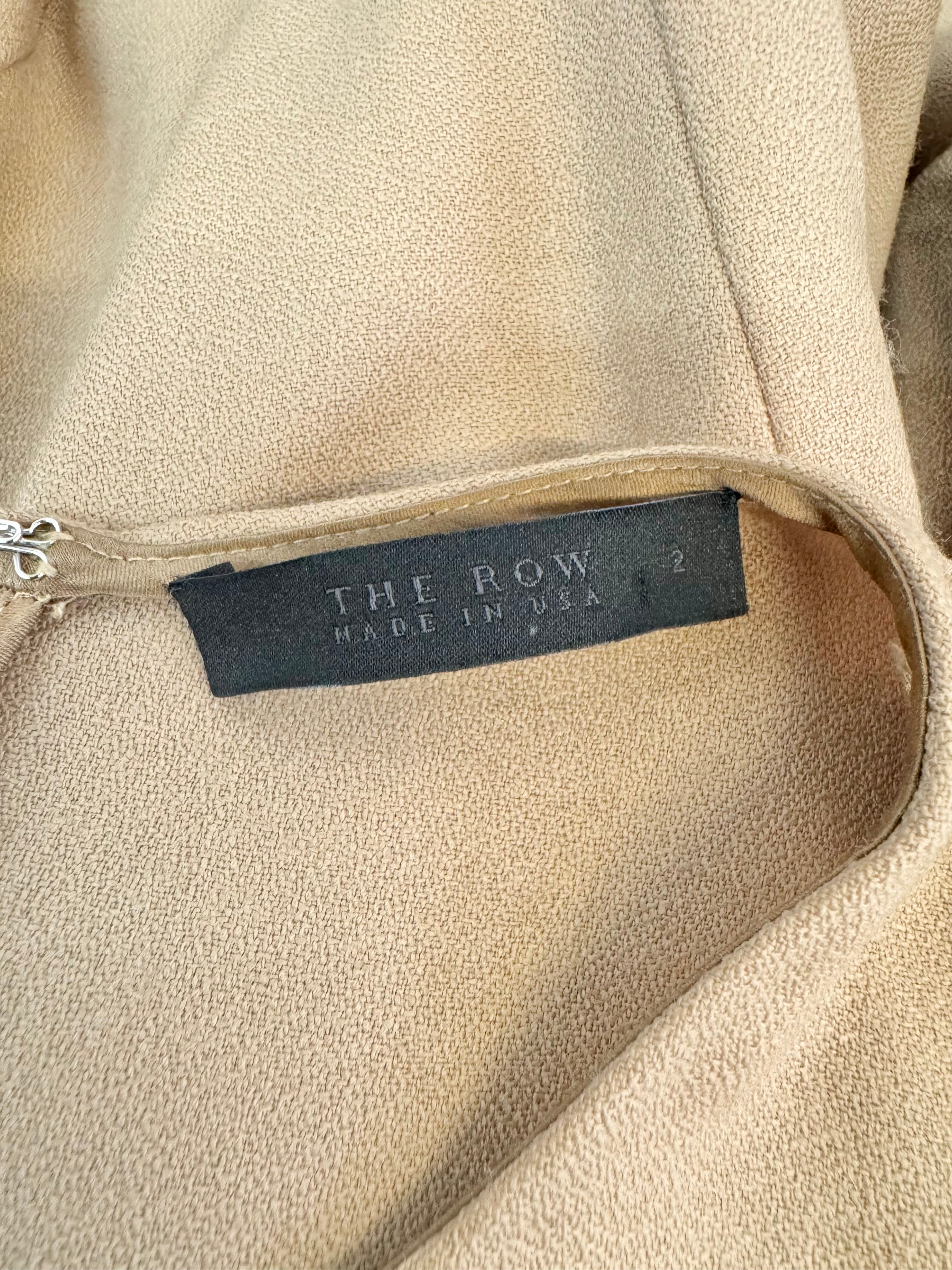 The Row Saffron Wool Blend Skater Dress - AU6