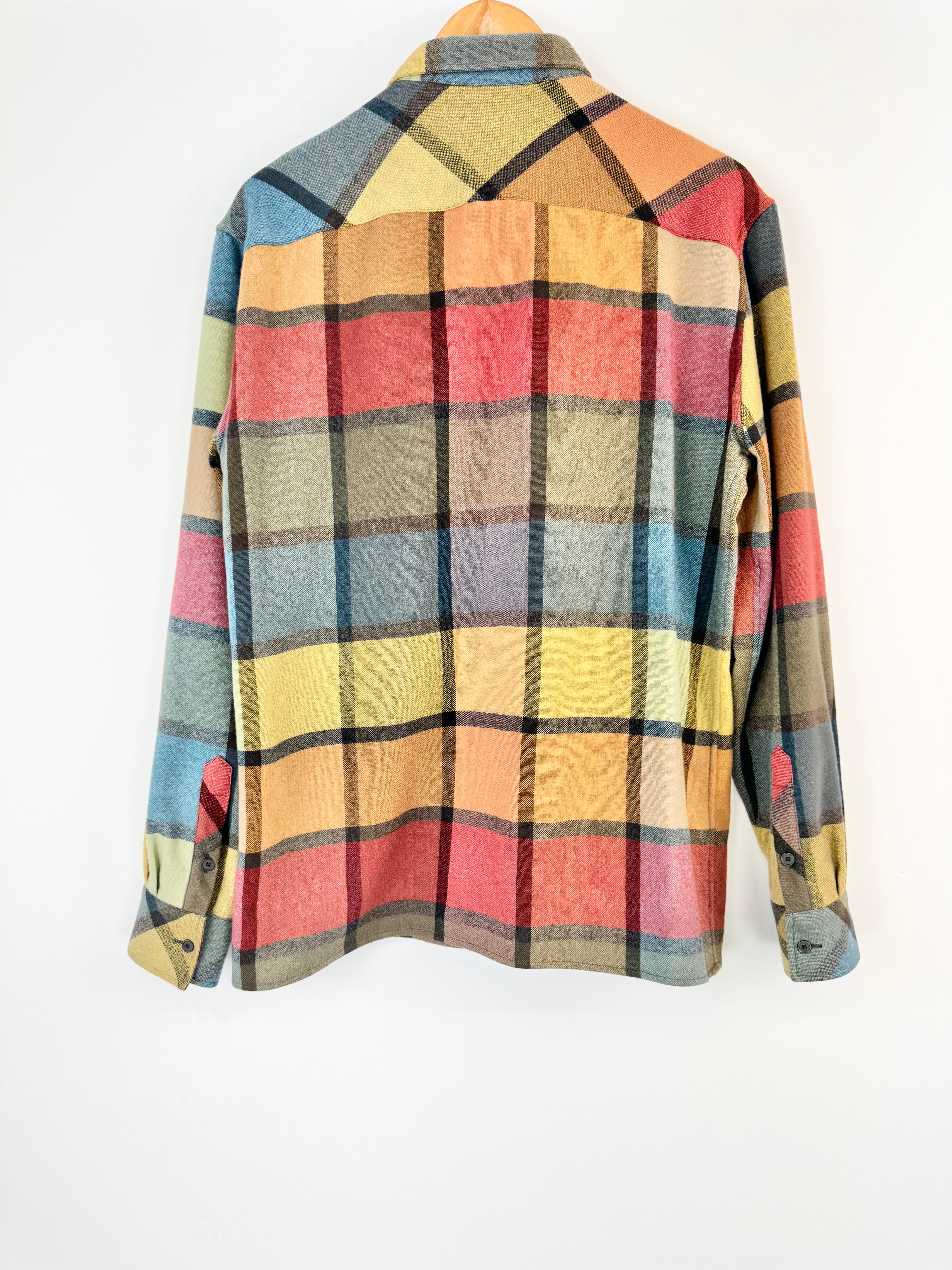 Bottega Veneta Multicoloured Plaid Wool Shirt - M/L