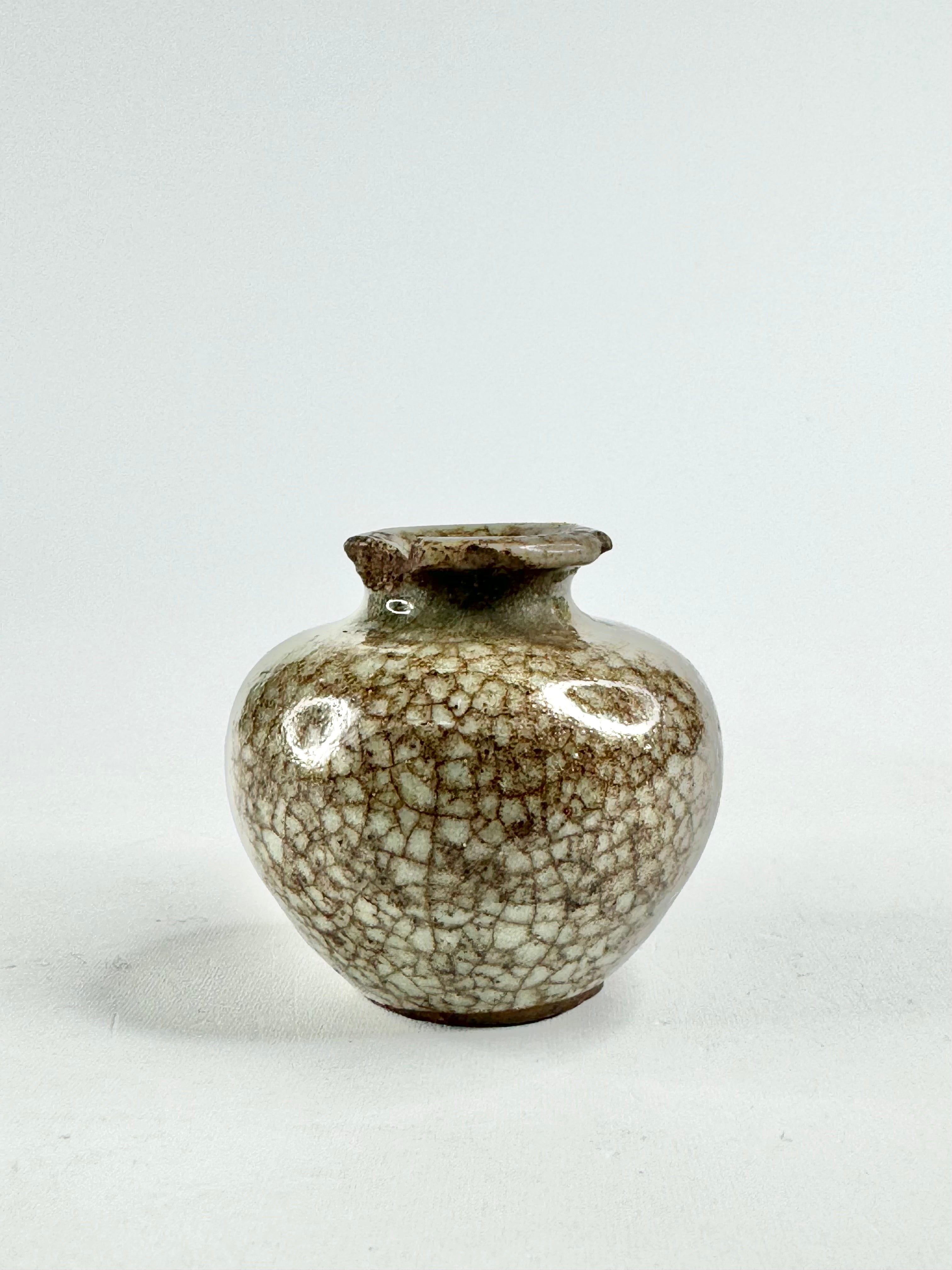 Antique Chinese Celadon Jarlet