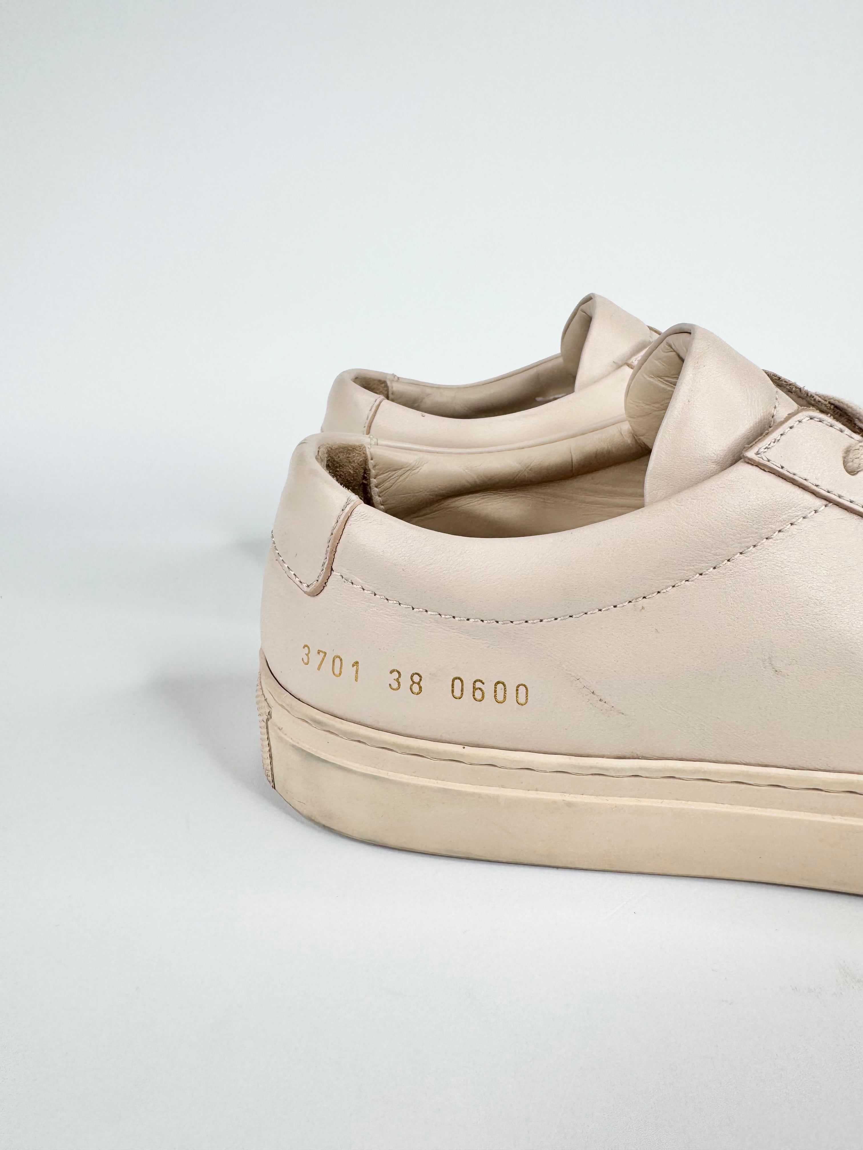 Common Projects Original 'Achilles Low' 3701 Light Pink Sneakers - EU38