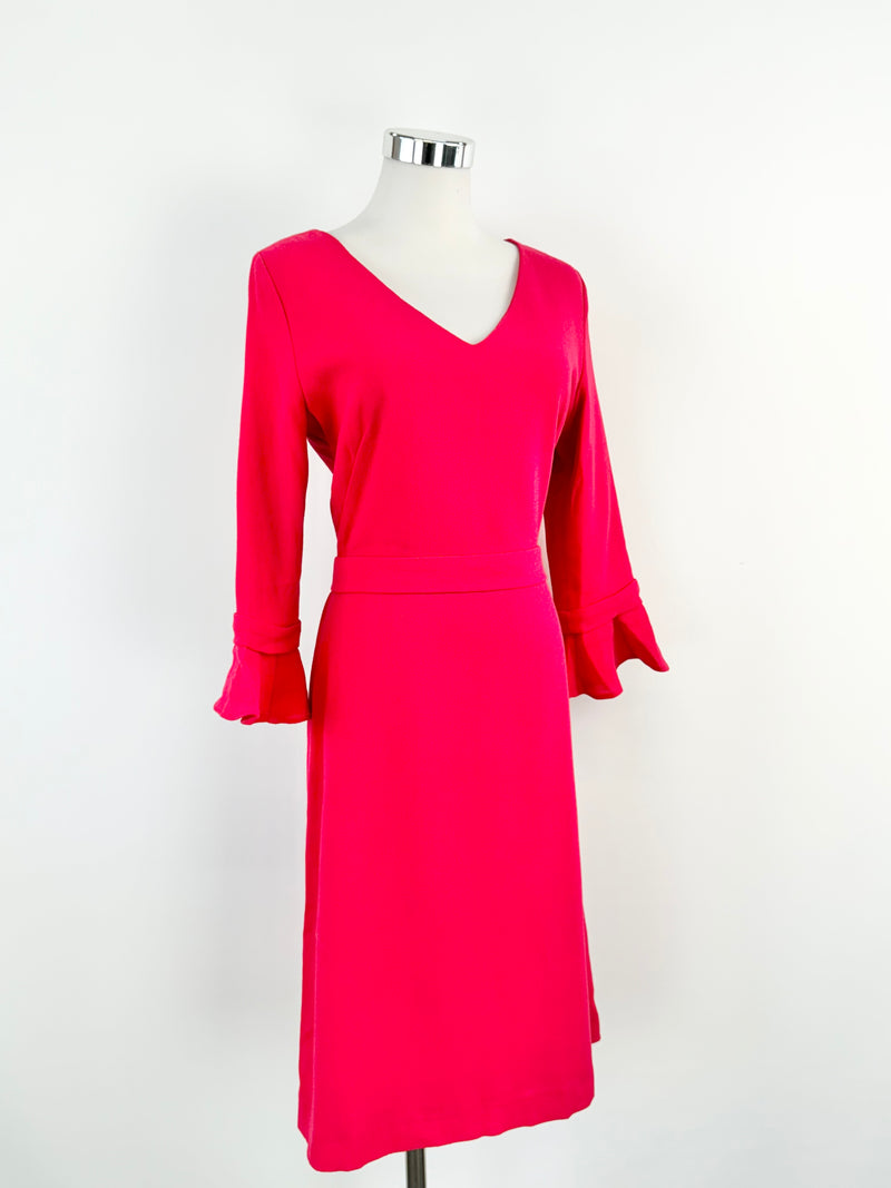 Goat 'Chiara' Raspberry Wool Dress NWT - AU12