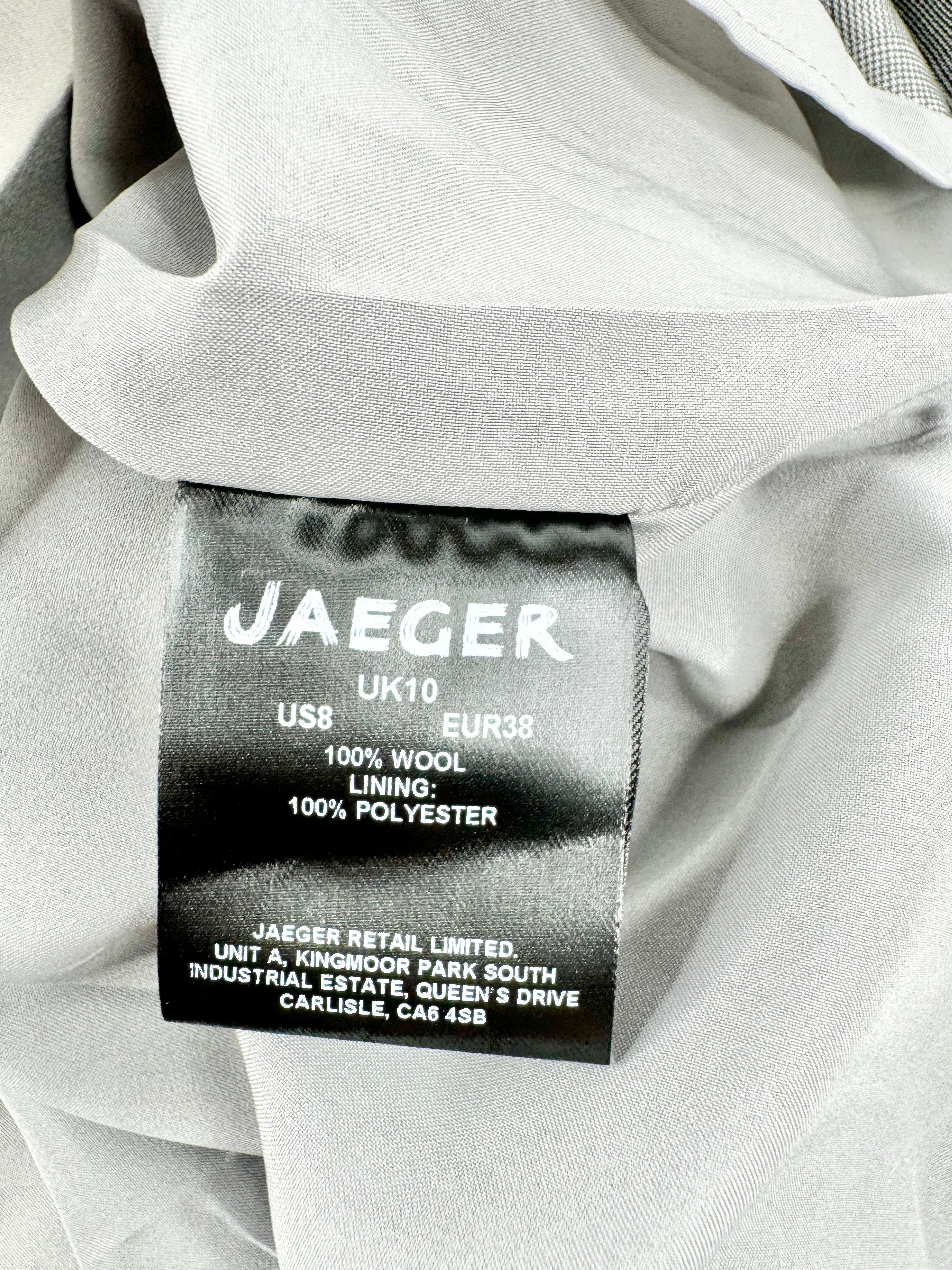 Jaeger Glen Plaid Midi Dress - AU10