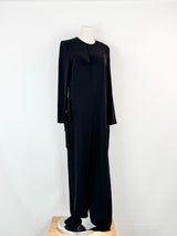 Max Mara Black Long Sleeve Jumpsuit - AU10