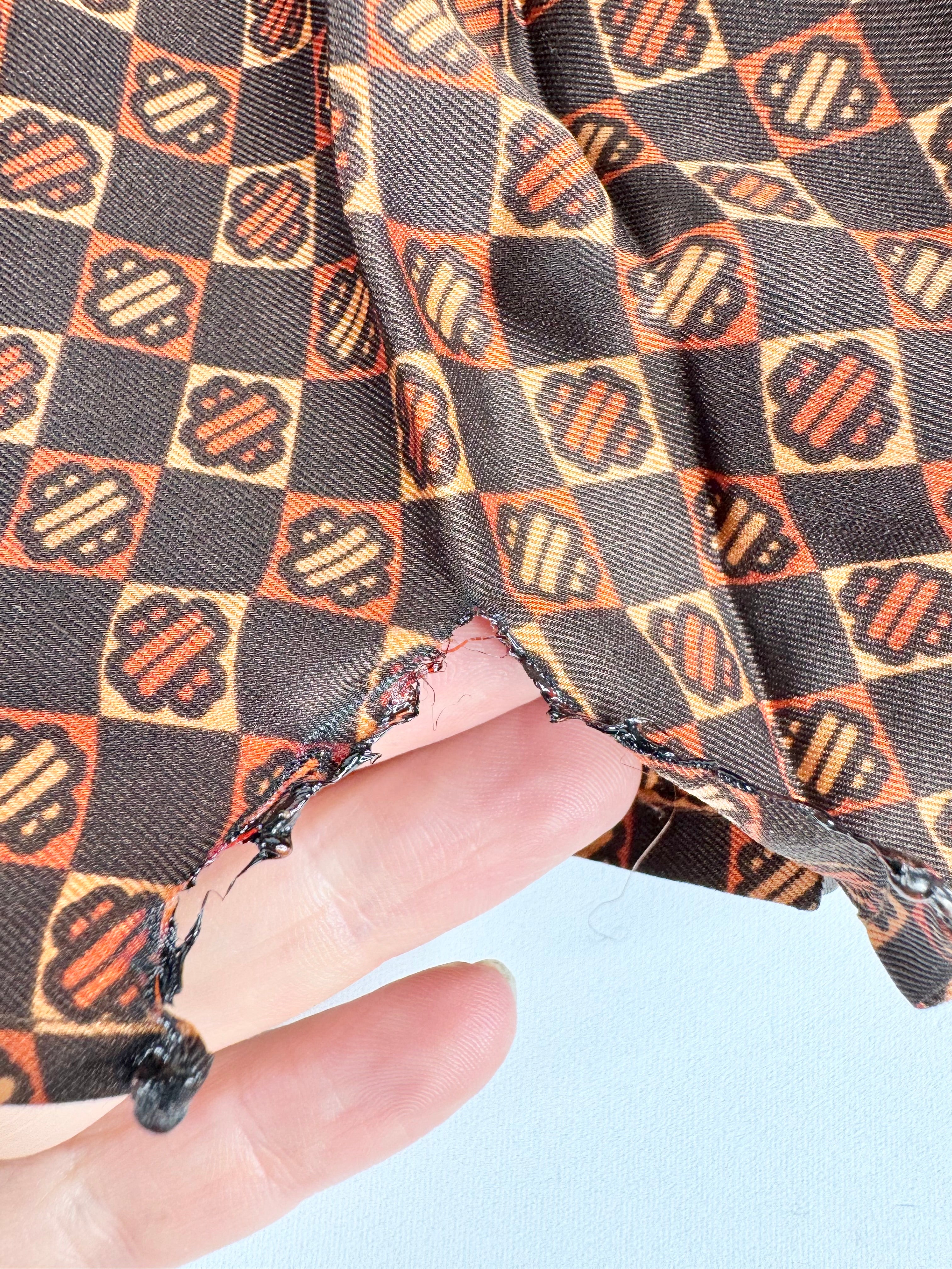 Maje Retro Patterned Mini Shirt Dress - AU10