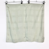 Vintage Jaeger Sage Green Silk Scarf