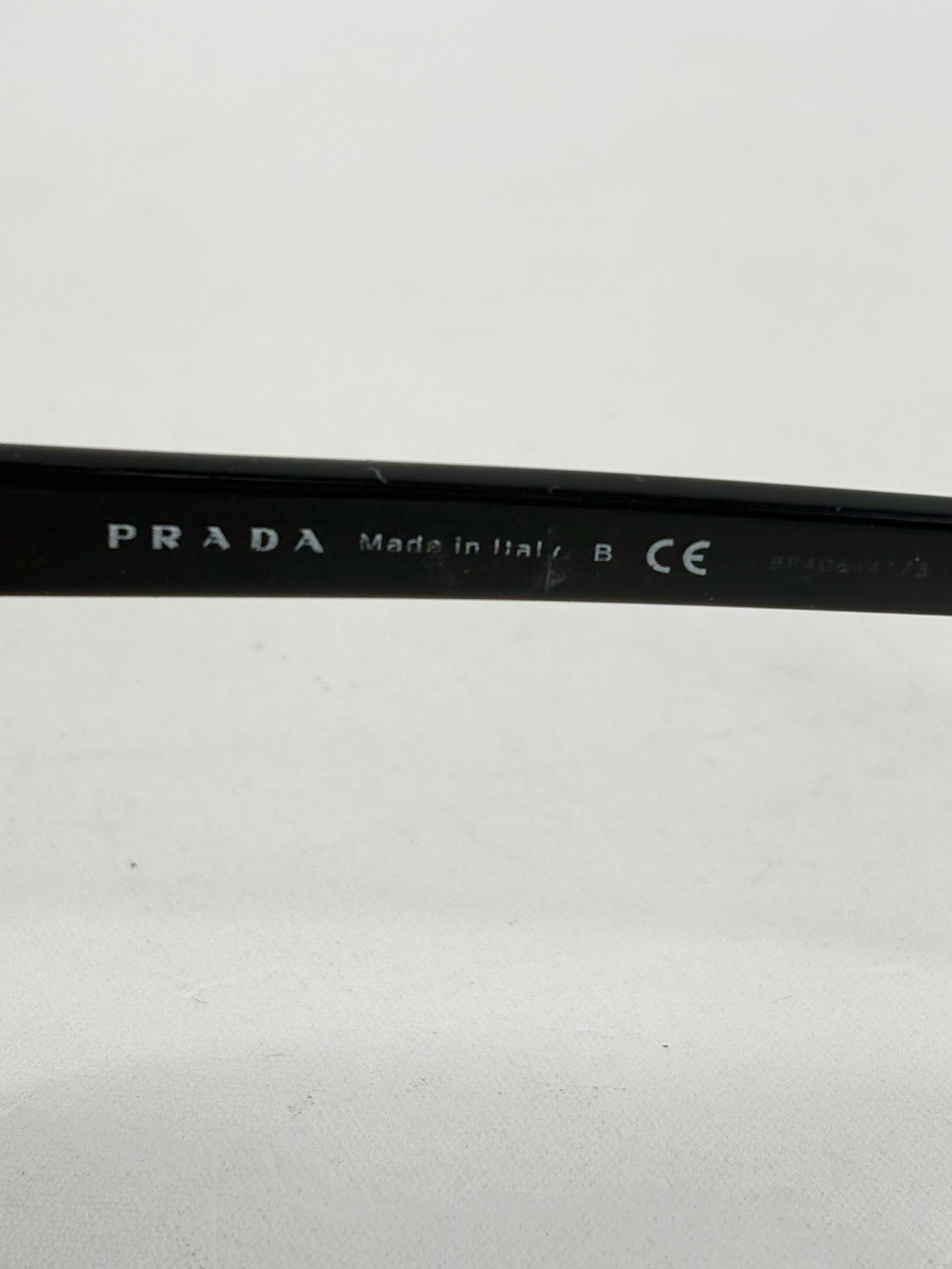Prada Black SPR08V Cat-Eye Sunglasses