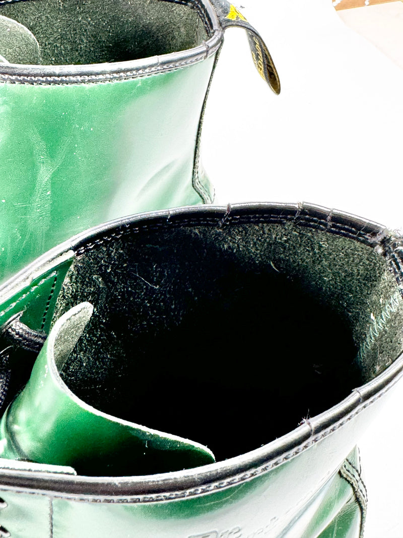 Dr. Martens 1460 Smooth Green Boots -