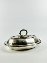 Vintage Silverplate Lidded Entre Dish